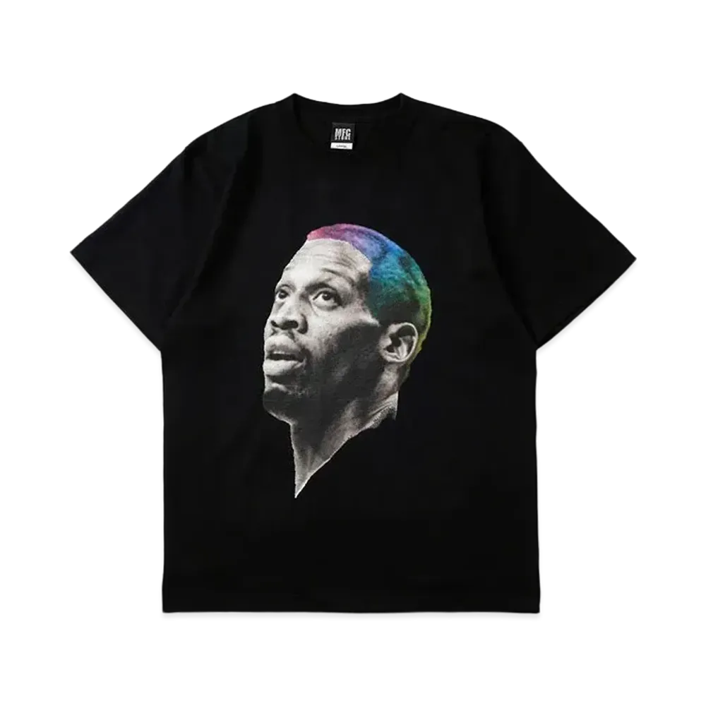 MFC STORE x DENNIS RODMAN x Victory DNA "Dennis Rodman" Tee "Black/Multi"