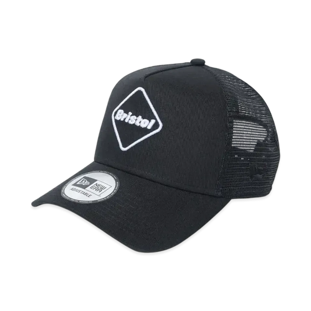F.C.Real Bristol x NEW ERA 9Forty A-Frame Mesh Cap "Black"