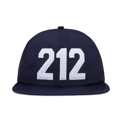 DENIM TEARS Zip Code Hat "Navy"