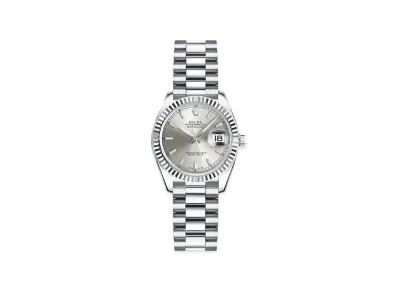 ROLEX Lady-Datejust "Silver/White Gold"