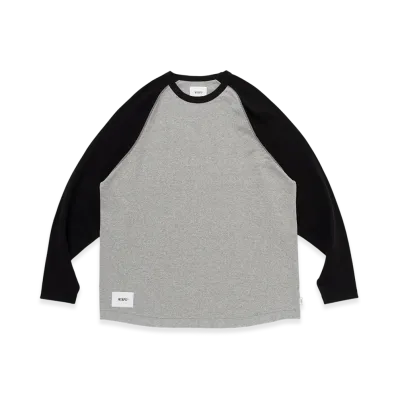 WTAPS Ian / LS / Cotton "Black/Gray"
