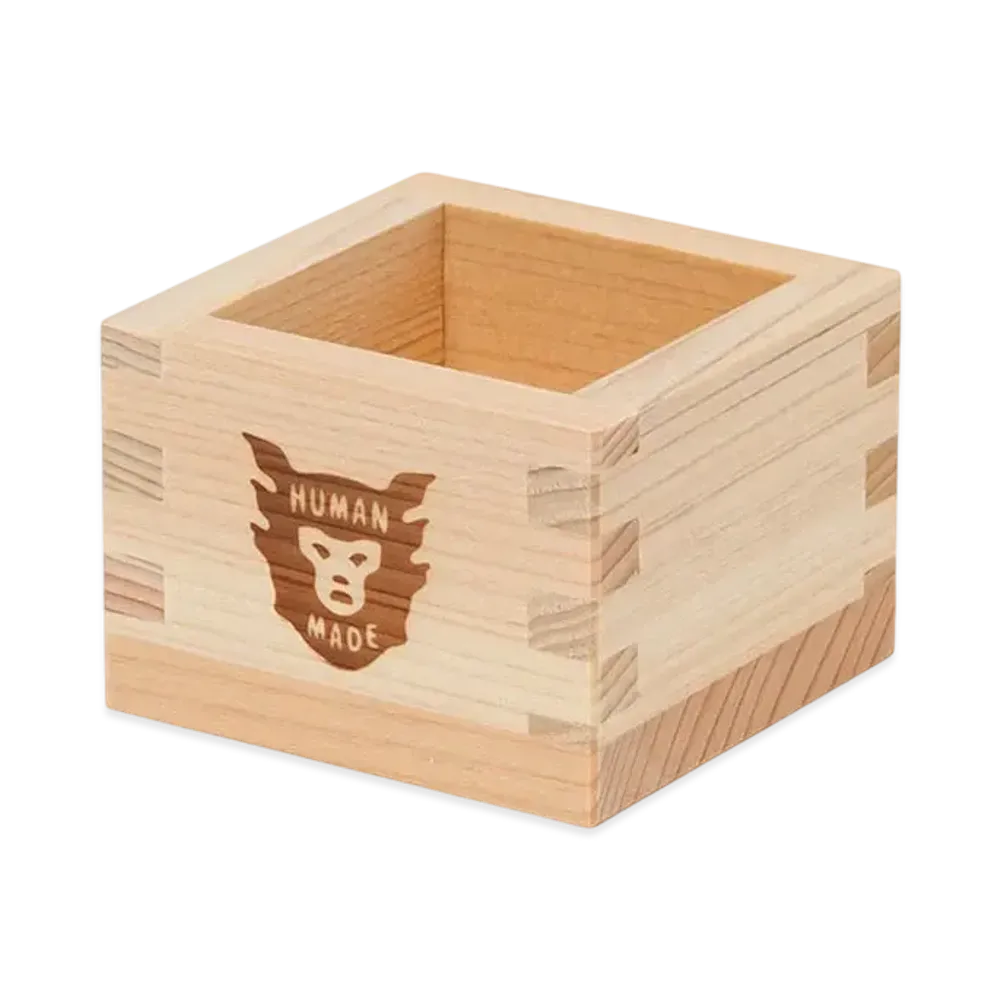 HUMAN MADE Square Wooden Cup 54Ml "Beige"
