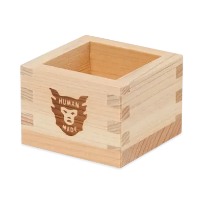 HUMAN MADE Square Wooden Cup 54Ml "Beige"