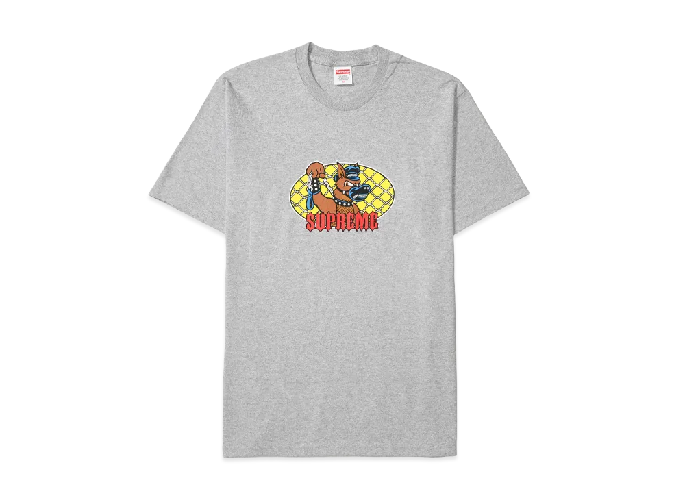 Supreme Leash Tee "Heather Grey"