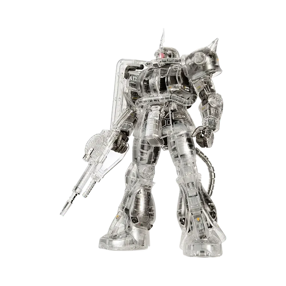 BANDAI "MASTER GRADE" -MOBILE SUIT GUNDAM- MG 1/100 MS-06S Char's Zaku Ver.2.0 Mechanical Clear