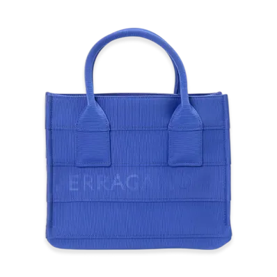 Salvatore Ferragamo Tote Bag Women "Lapis Blue"