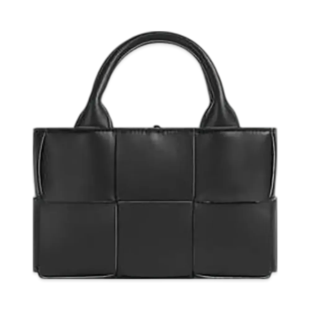 Bottega Veneta Candy Arco Tote "Black/White"