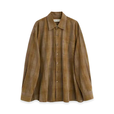 OUR LEGACY Borrowed Shirt "Dakota Flannel Check"