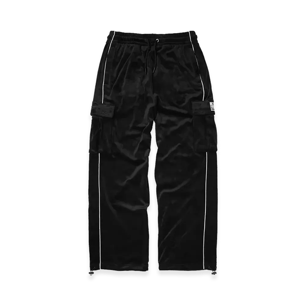 HUF x PROCLUB Velour Cargo Pant "Black"