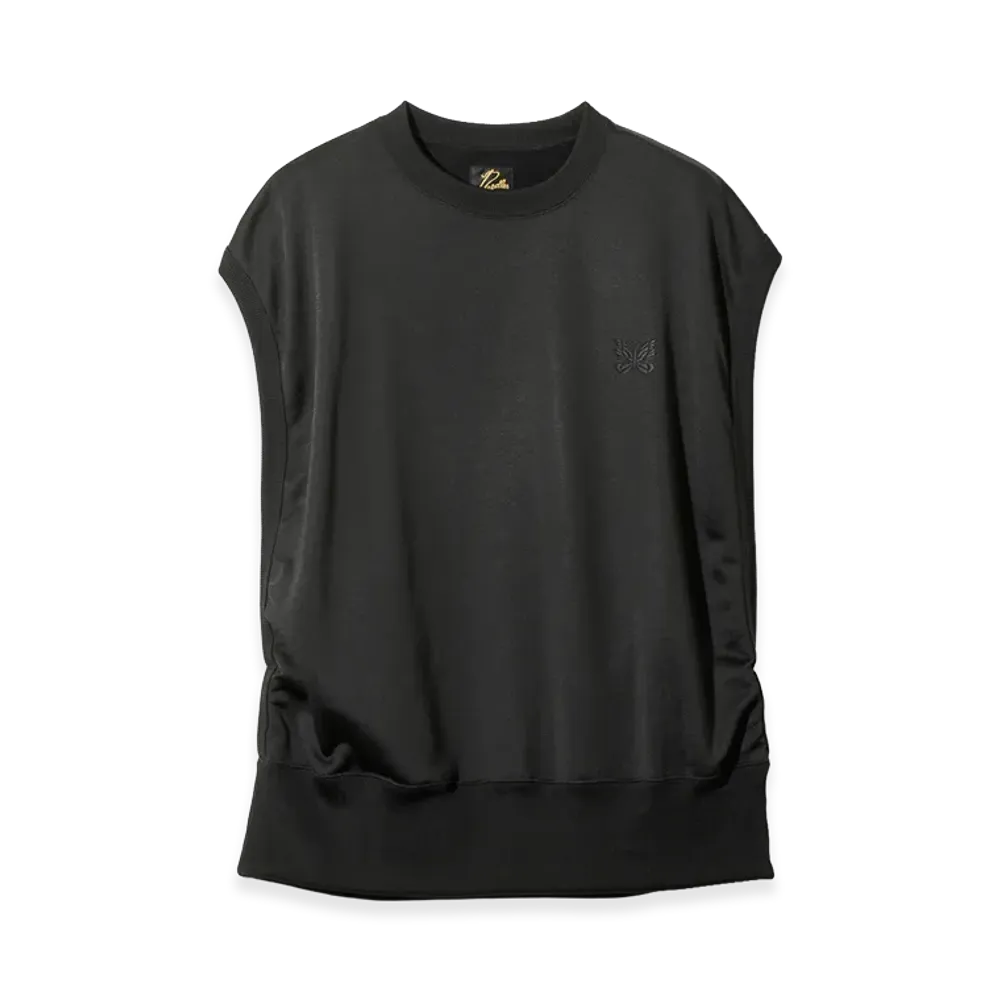 NEEDLES Sleeveless Shirt - Bright Jersey "Black"