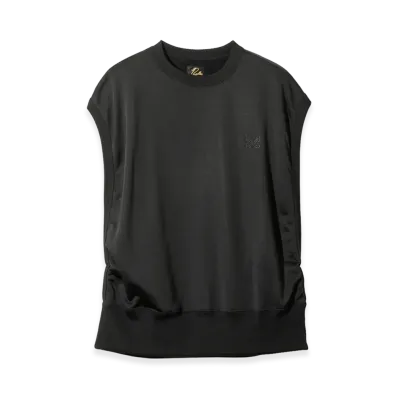 NEEDLES Sleeveless Shirt - Bright Jersey "Black"