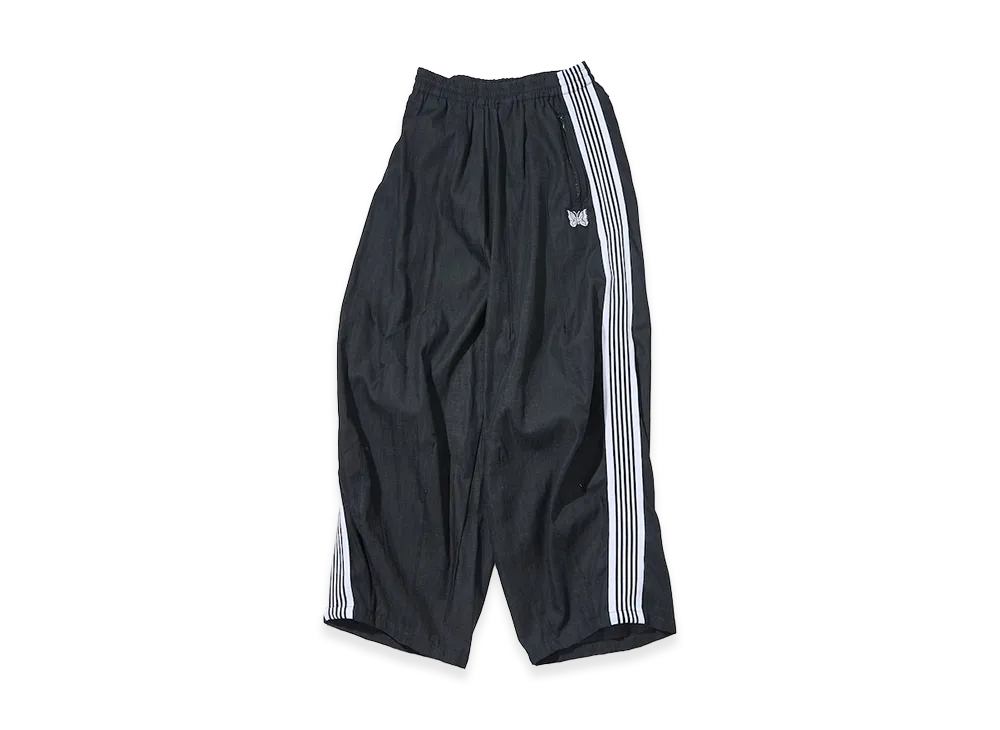 NEEDLES x FREAK’S STORE Exclusive H.D.TrackPant - 6oz Denim "Black Base/White"