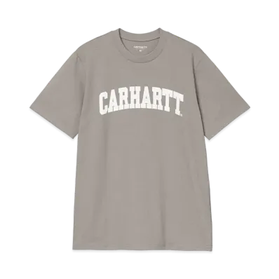 Carhartt WIP S/S University T-Shirt "Misty Grey/White"