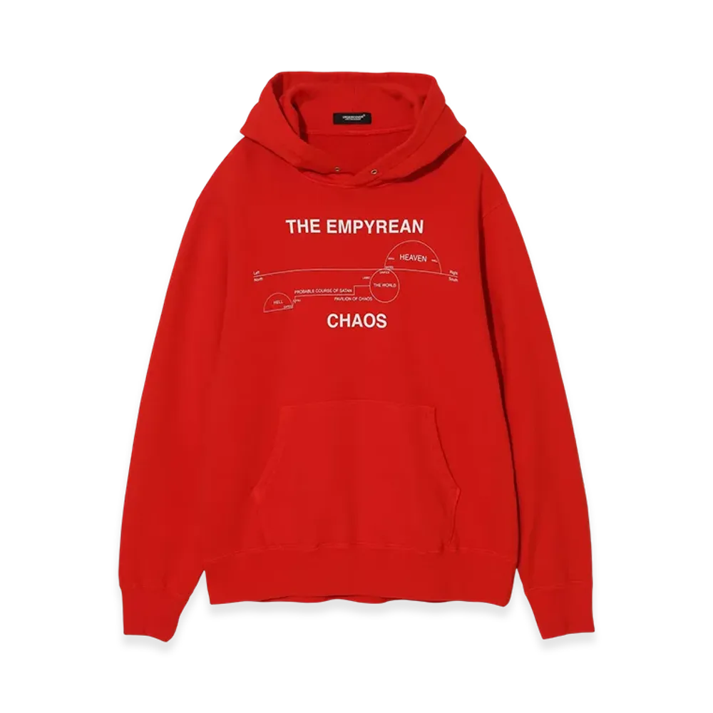 UNDERCOVER Cotton Sweat Hoodie "Red"