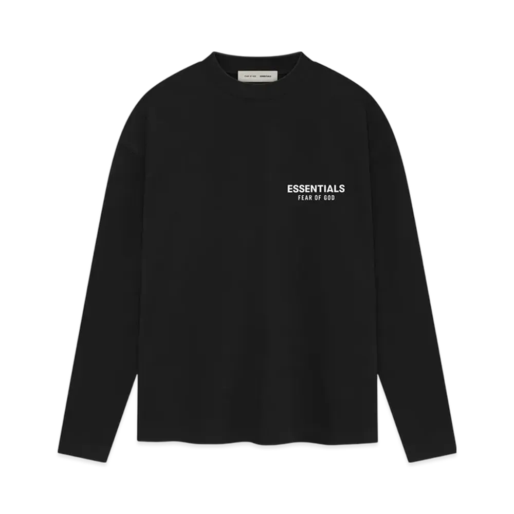 FEAR OF GOD Classic Long Sleeve Tee "Jet Black"