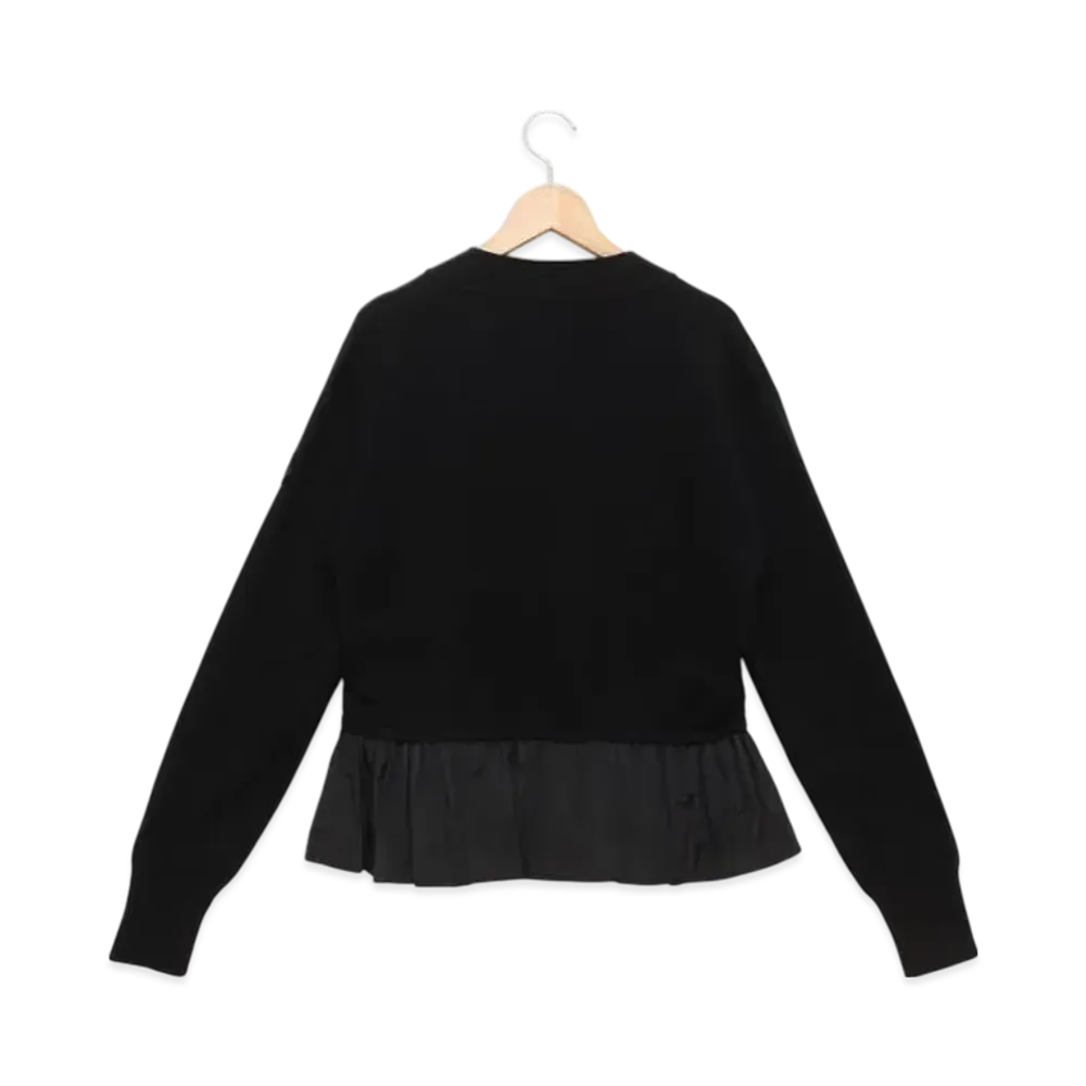 MONCLER Cardigan Bolero "Black"