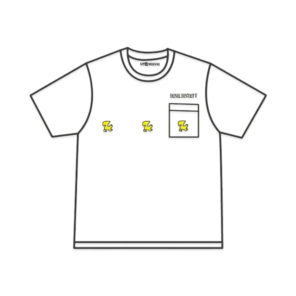 Uniqlo Final Fantasy 35th Anniversary UT Graphic T-Shirt Final Fantasy V "White"