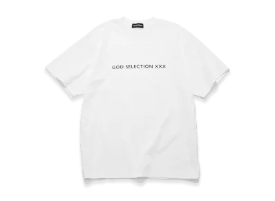 GOD SELECTION XXX Classic Logo Tee GX-S26-ST-15 "White"