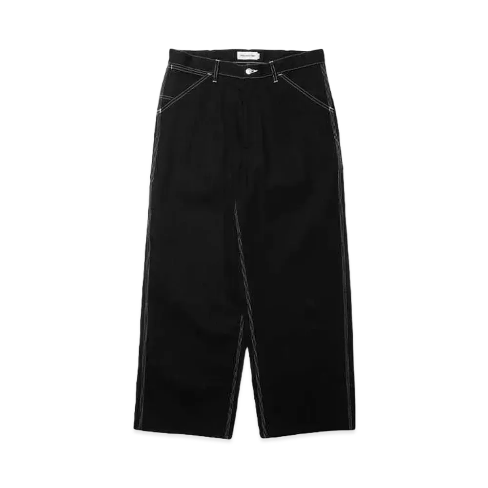 COOTIE PRODUCTIONS Rigid Denim Painter Pants "BLACK"