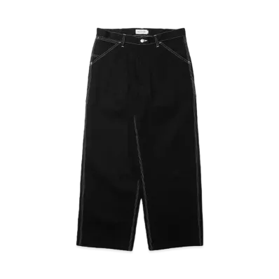 COOTIE PRODUCTIONS Rigid Denim Painter Pants "BLACK"