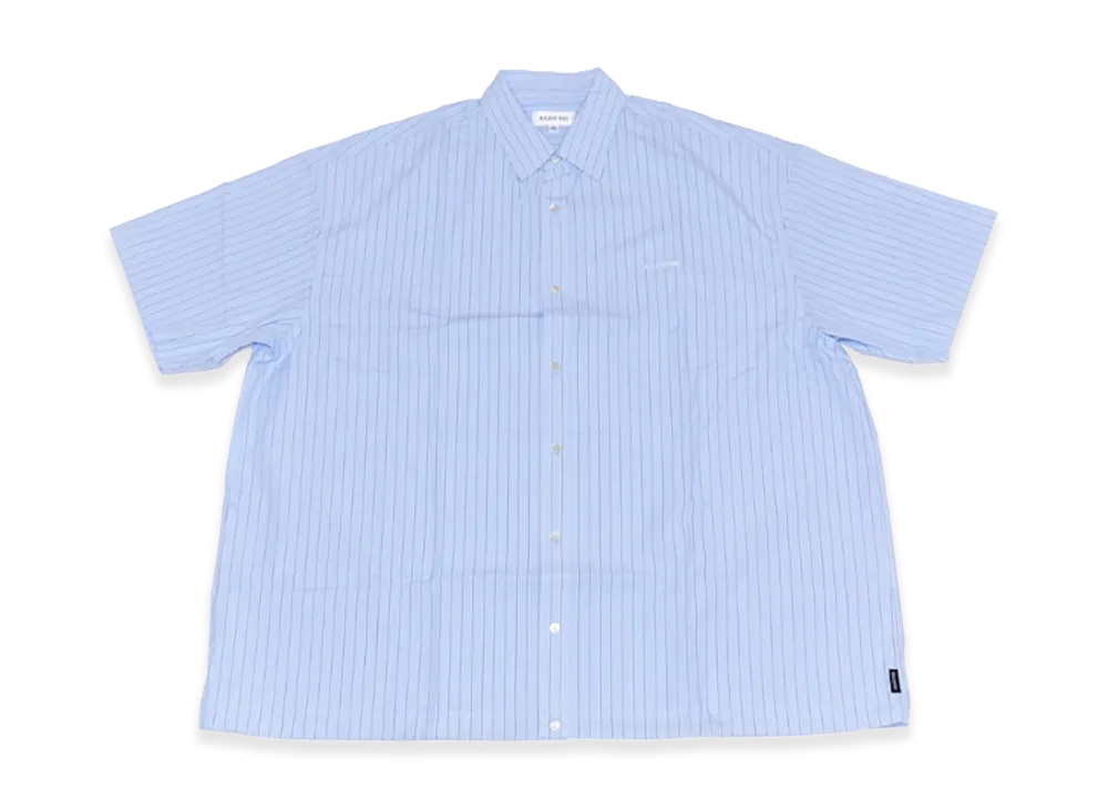 ALOUND Wide Stripes Shirts "Blue Stripe"