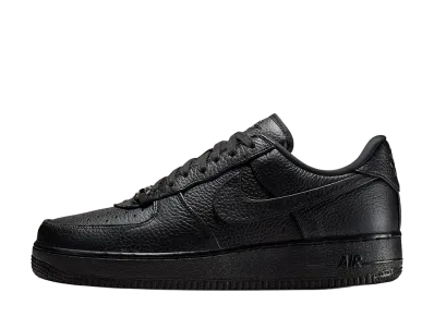 Nike Air Force 1 Low "Black/Metallic Silver"