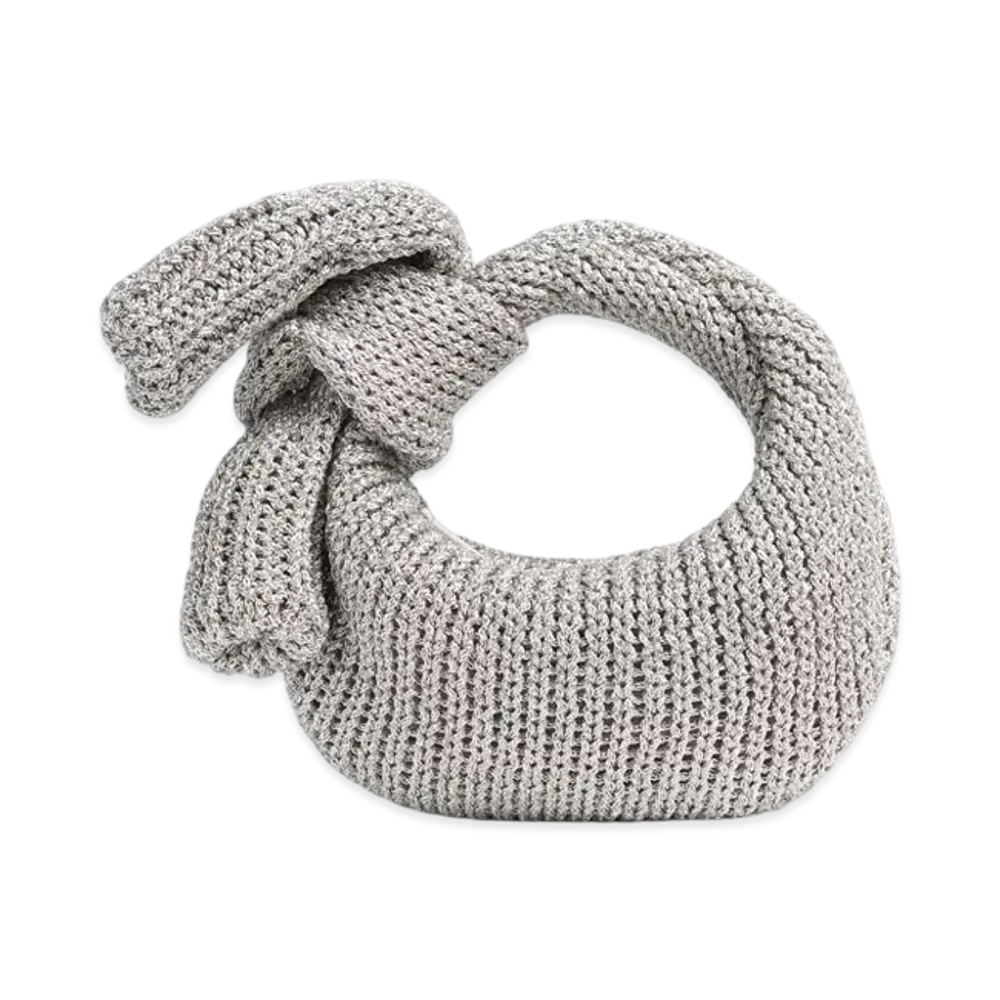 Bottega Veneta Mini Jodie "Silver"