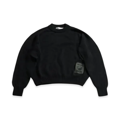 OUR LEGACY Knitted Roundneck "Black Cashmere"