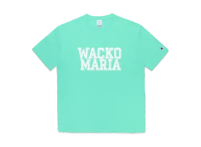 WACKO MARIA x Champion Heavy Weight T-Shirt "Light Green"