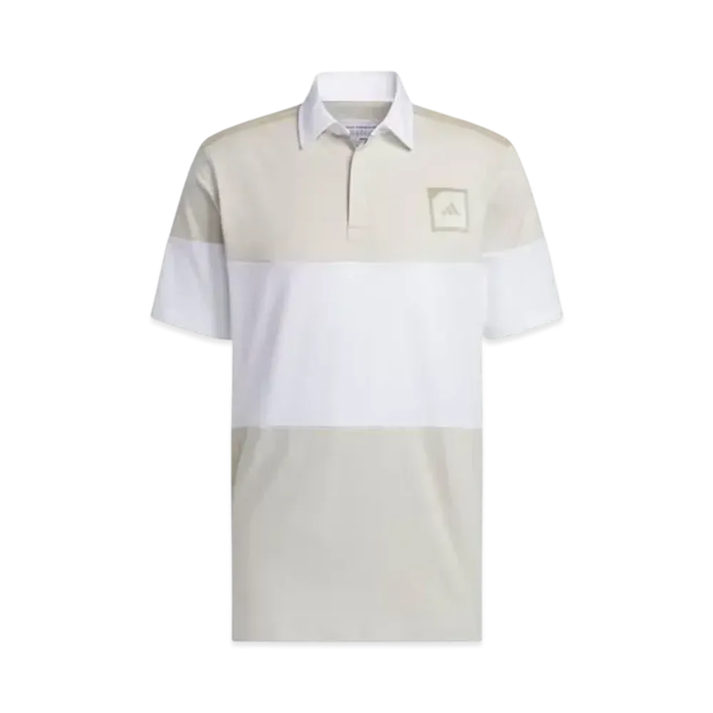adidas Adicross Color Block Short Sleeve Rugby Polo "Bliss"