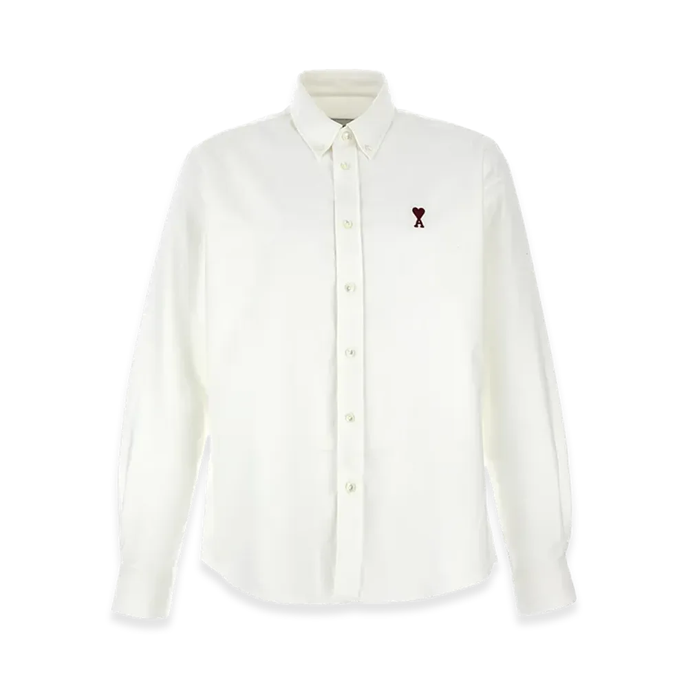 AMI PARIS 'Ami De Coeur' Shirt "White"