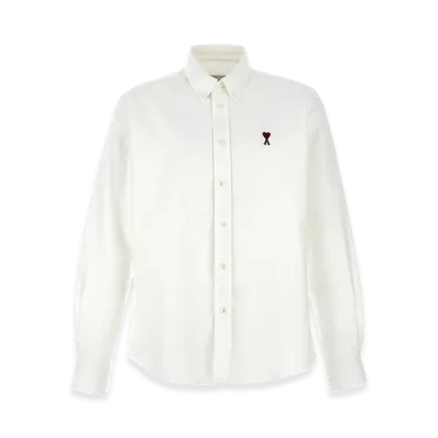 AMI PARIS 'Ami De Coeur' Shirt "White"