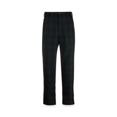 BLACK COMME des GARCONS Check Tailored Pants "Black"