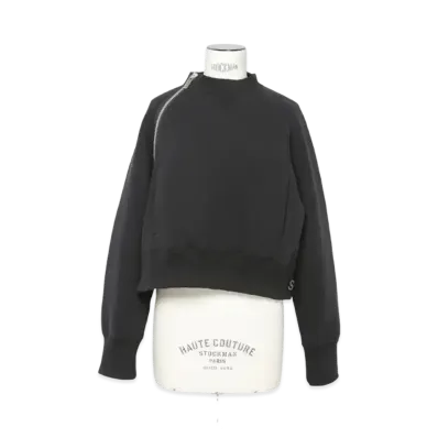 sacai S Sponge Sweat Pullover "Black"