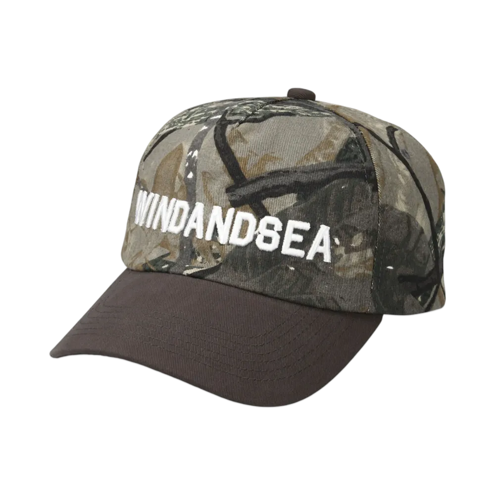 WIND AND SEA Logo Cap "Gray_Multi"