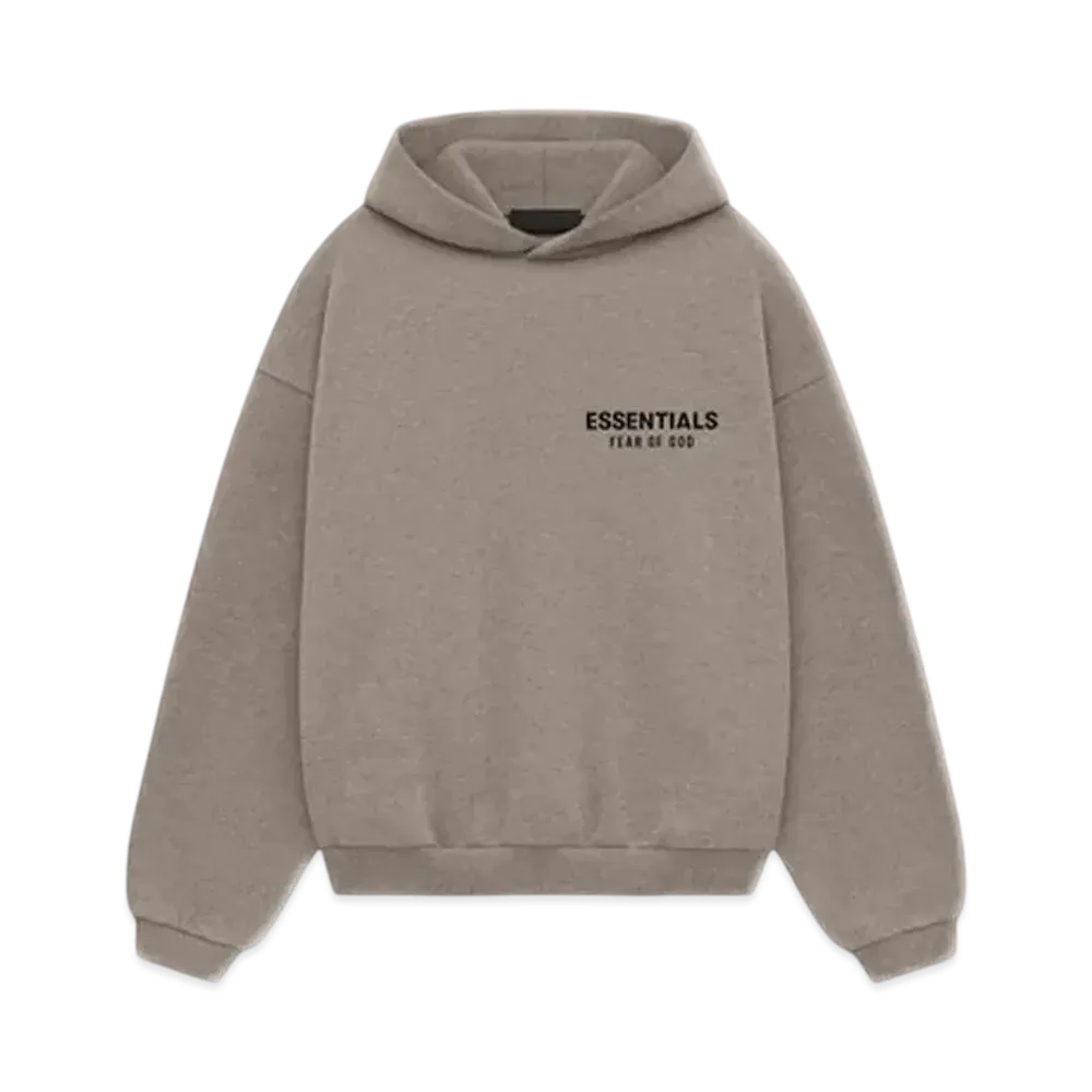 FEAR OF GOD Essentials Kid's Fleece Hoodie "Heather Gray"