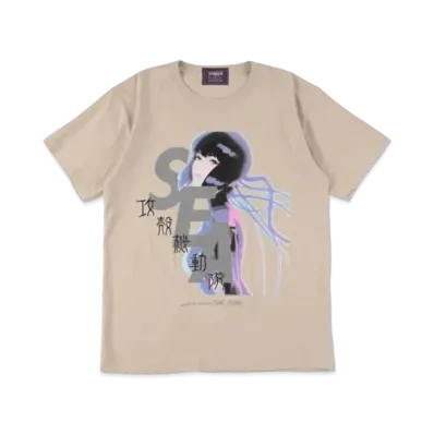 WIND AND SEA x Ghost In The Shell Sac_2045 S_E_A T Shirt "Beige"