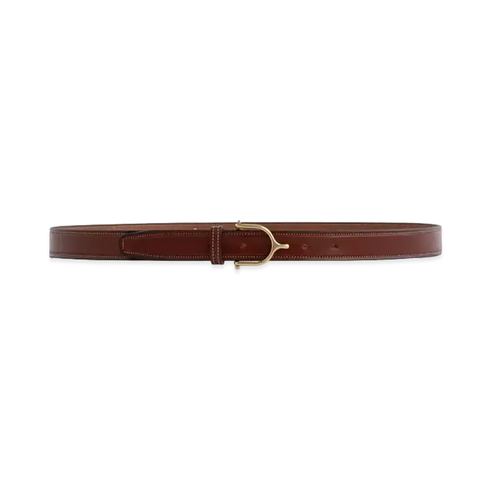 Aime Leon Dore Spur Leather Belt "Brown"