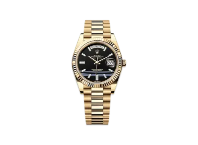 ROLEX Day-Date 40 Yellow Gold "Black"