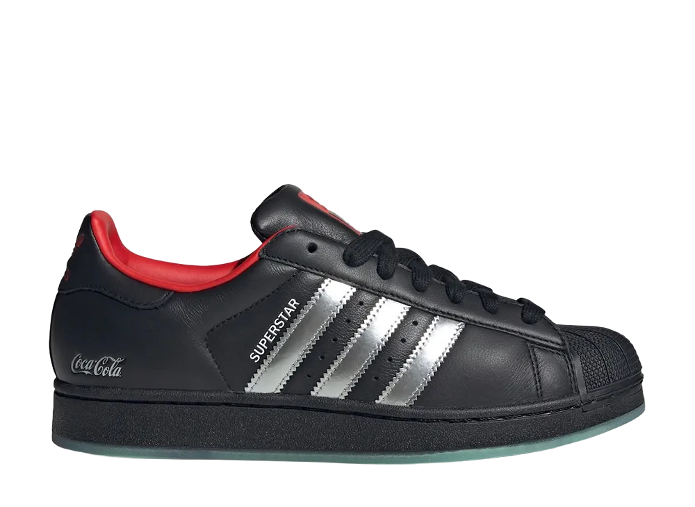 Coca-Cola × adidas Superstar "Black"