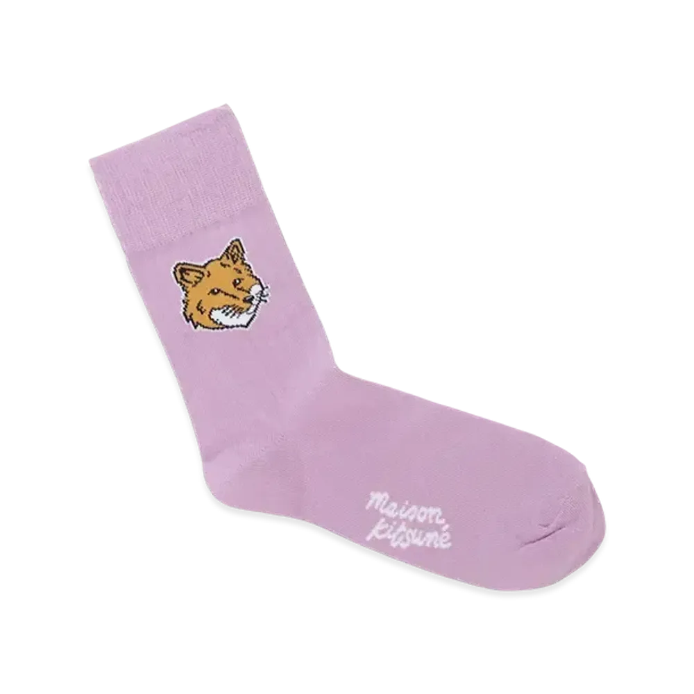 Maison Kitsune Socks "Lilac"