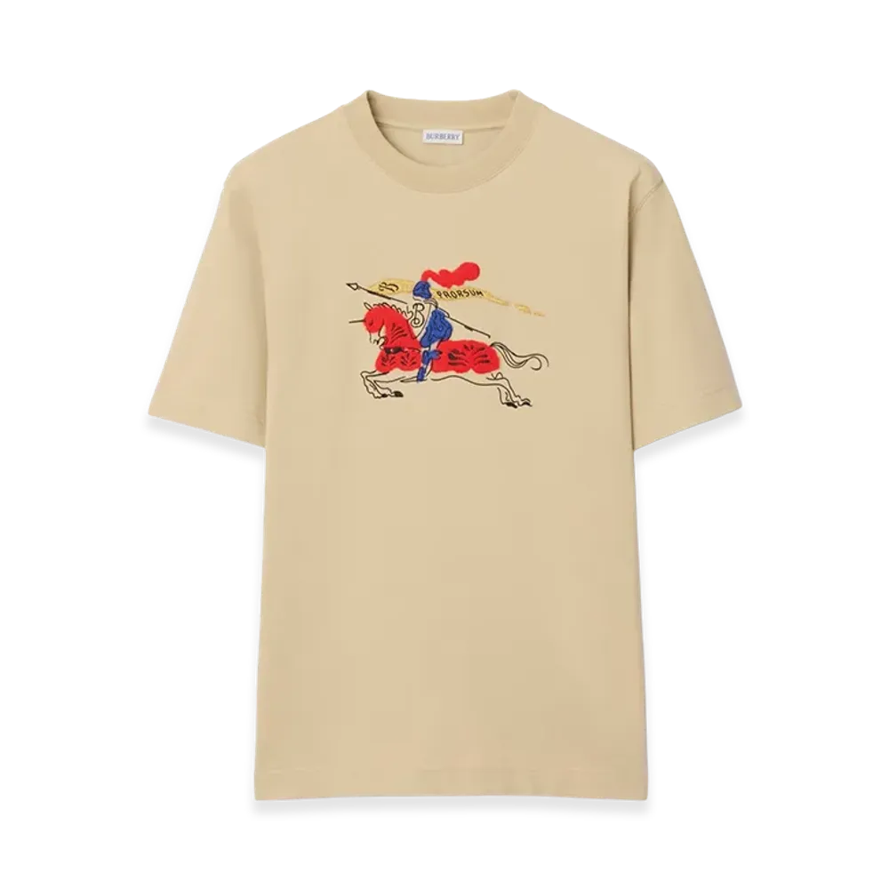 Burberry EKD Cotton Tee "Limestone Beige"