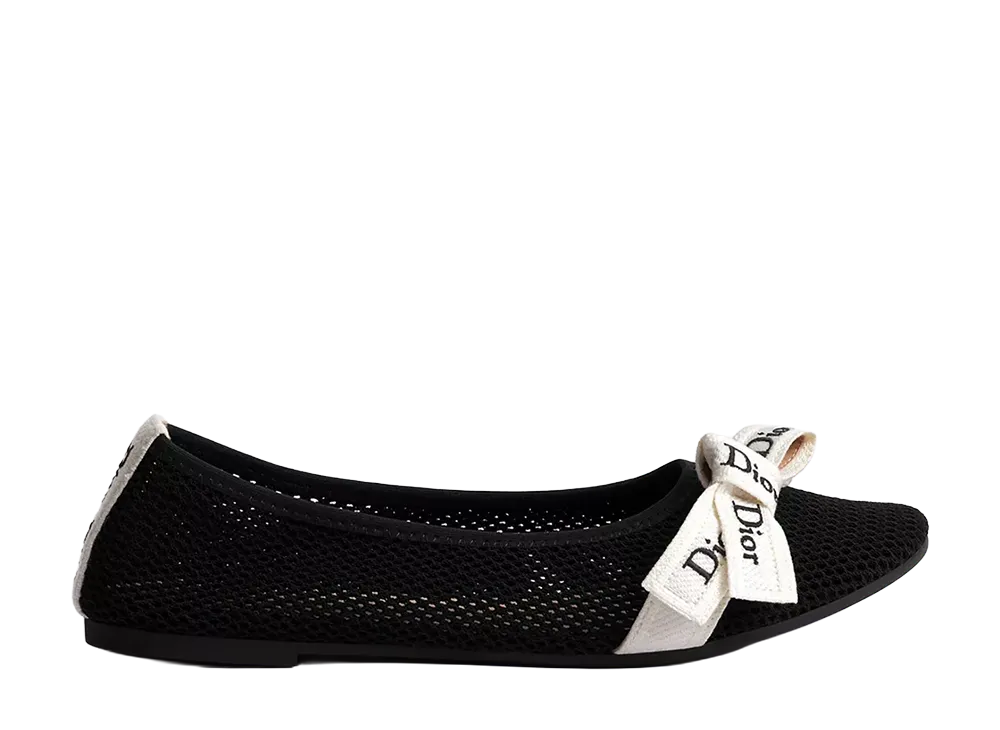 Dior Women's J'Adior Ballerina Mesh "Black"