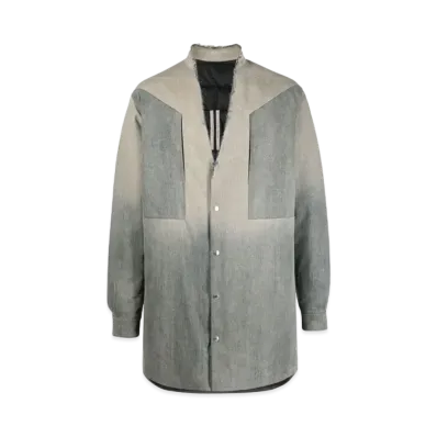 RICK OWENS Strobe Jumb Shirt Jacket "Grey"