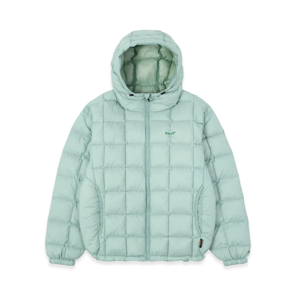 HUF x TAION Sierra Feather Light Hooded Jacket "Lt Blue"