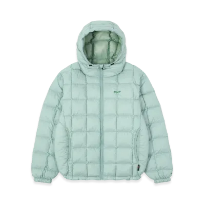 HUF x TAION Sierra Feather Light Hooded Jacket "Lt Blue"