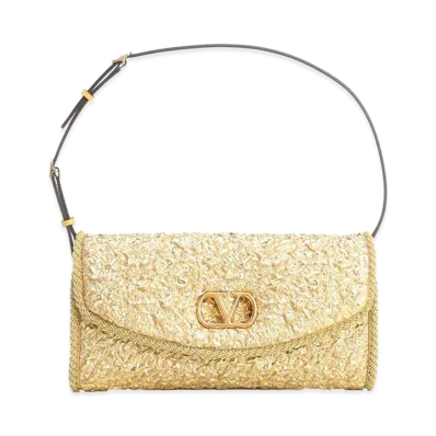 Valentino Women's Small Shoulder Bag "Gold"