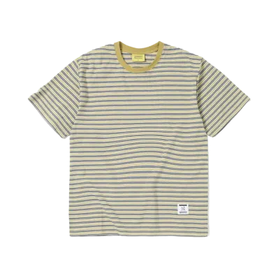 thisisneverthat x TNT MINIONS Striped Tee "Yellow"