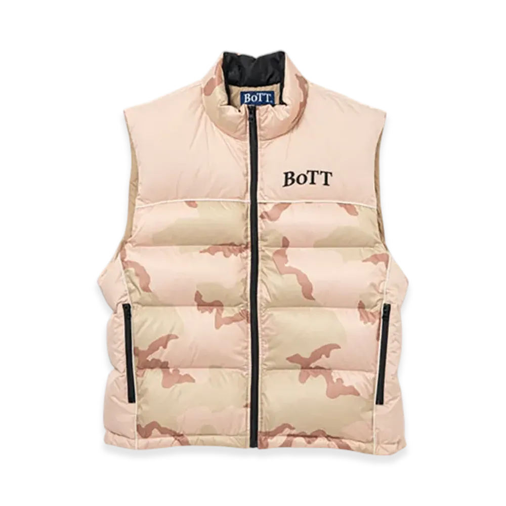 BoTT B Logo Down Vest "Camo"