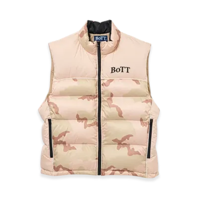 BoTT B Logo Down Vest "Camo"